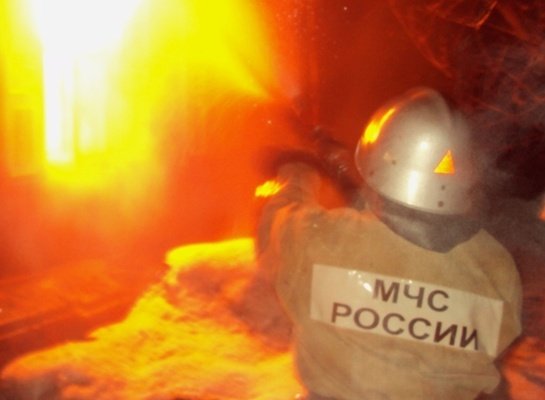 Пожар в Бобровском районе